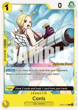 Conis (OP15-104)  [Adventure on Kami's Island Release Event Cards]