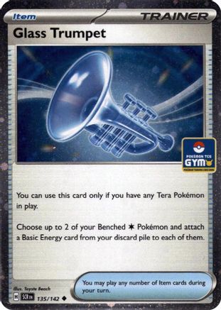 Glass Trumpet (Gym Stamp Asia Exclusive) 135 [Miscellaneous Cards & Products]  - Holofoil