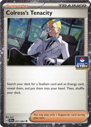 Colress's Tenacity (Gym Stamp Asia Exclusive) 057 [Miscellaneous Cards & Products]  - Holofoil