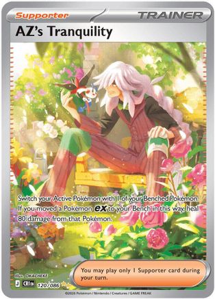 AZ's Tranquility 120/086 [ME04 Chaos Rising]  - Holofoil