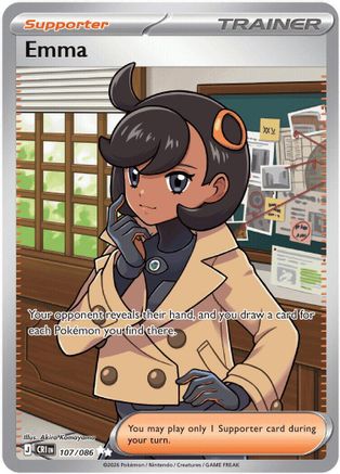 Emma 107/086 [ME04 Chaos Rising]  - Holofoil