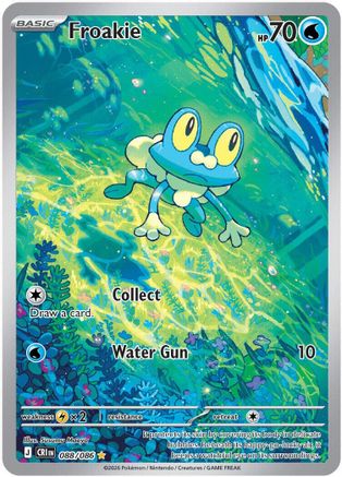 Froakie 088/086 [ME04 Chaos Rising]  - Holofoil