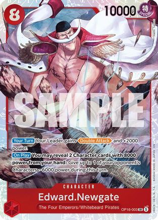 Edward.Newgate (OP16-003)  [The Time of Battle] Foil