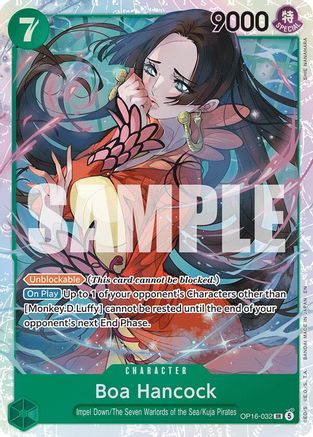 Boa Hancock (OP16-032)  [The Time of Battle] Foil