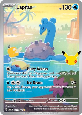 Lapras 131/128 [ME 30th Celebration]  - Holofoil