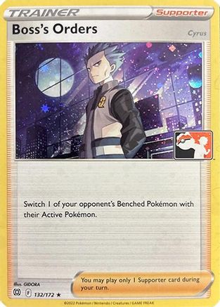 Boss's Orders [Cyrus] 132/172 [Prize Pack Series Cards]  - Holofoil