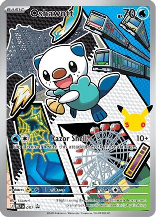 Oshawott 051 [ME Mega Evolution Promo]  - Holofoil