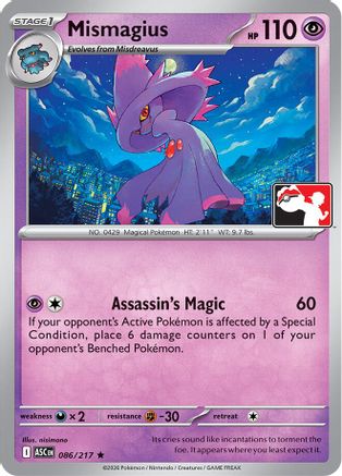 Mismagius 086/217 [Prize Pack Series Cards]