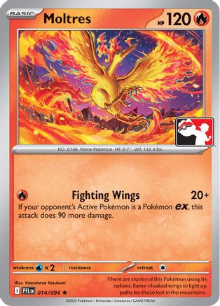 Moltres 014/094 [Prize Pack Series Cards]