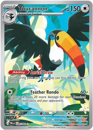 Toucannon 094/084 [ME05 Pitch Black]  - Holofoil