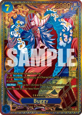 Buggy (P-084) (SP) (P-084)  [The World's Strongest Warriors] Foil