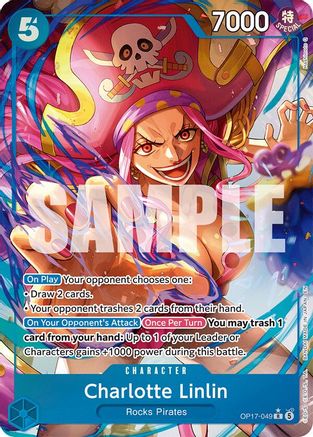 Charlotte Linlin (049) (Alternate Art) (OP17-049)  [The World's Strongest Warriors] Foil