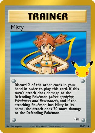 Misty 018/132 [ME 30th Celebration Classic Collection]  - Holofoil