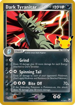 Dark Tyranitar 019/109 [ME 30th Celebration Classic Collection]  - Holofoil