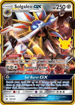 Solgaleo GX 089/149 [ME 30th Celebration Classic Collection]  - Holofoil