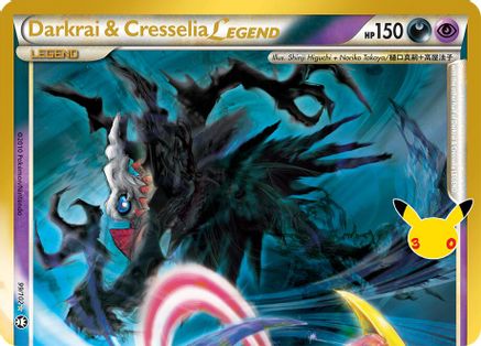 Darkrai & Cresselia Legend (Top) 099/102 [ME 30th Celebration Classic Collection]  - Holofoil