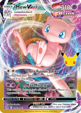 Mew VMAX 114/264 [ME 30th Celebration Classic Collection]  - Holofoil