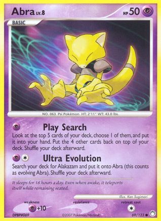 Abra 069/123 [Mysterious Treasures]