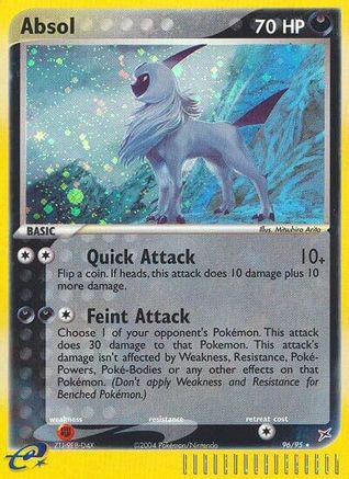 Absol 096 [Team Magma vs Team Aqua]  - Holofoil