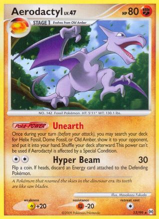 Aerodactyl 013 [Arceus]  - Reverse Holofoil