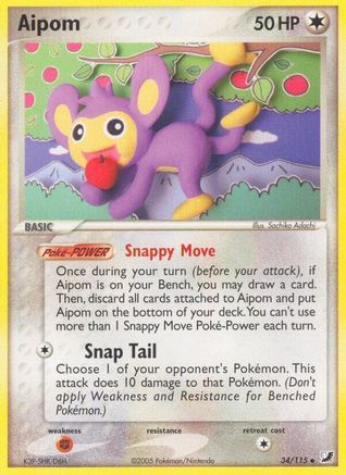 Aipom 034 [Unseen Forces]