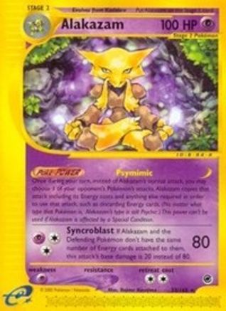 Alakazam (33) 033/165 [Expedition]