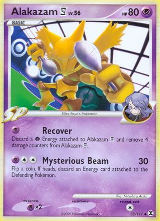 Alakazam E4 038/111 [Rising Rivals]  - Reverse Holofoil