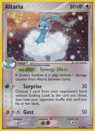 Altaria 002 [Power Keepers]  - Holofoil