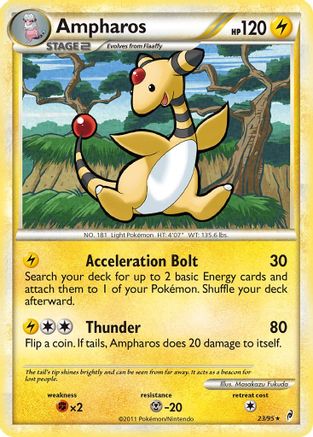 Ampharos 023 [Call of Legends]  - Reverse Holofoil
