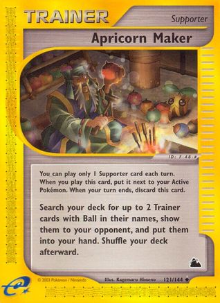 Apricorn Maker 121 [Skyridge]  - Reverse Holofoil
