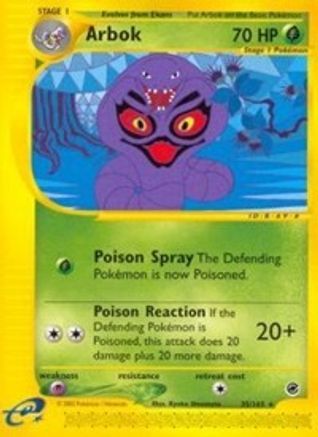 Arbok (35) 035 [Expedition]  - Reverse Holofoil