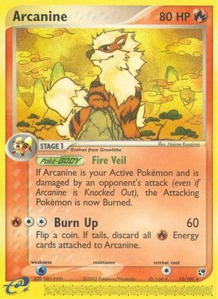 Arcanine 015/100 [Sandstorm]