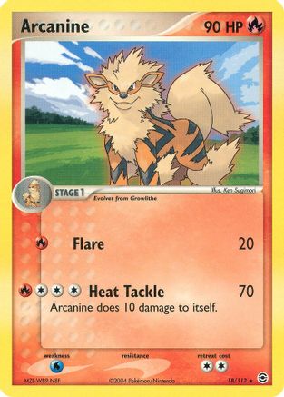 Arcanine 018/112 [FireRed & LeafGreen]