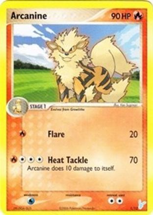 Arcanine 001 [EX Trainer Kit 2 Plusle & Minun]