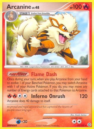 Arcanine 022/132 [Secret Wonders]