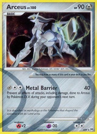 Arceus (AR9) AR9 [Arceus]  - Holofoil