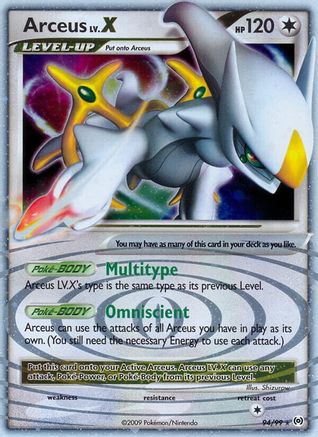 Arceus Lv.X (94) 094 [Arceus]  - Holofoil