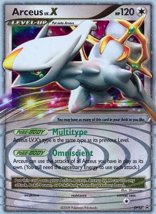 Arceus LV.X DP53 [Diamond and Pearl Promos]  - Holofoil