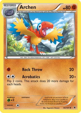 Archen 066 [Noble Victories]  - Reverse Holofoil