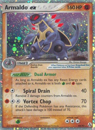Armaldo ex 084 [Legend Maker]  - Holofoil