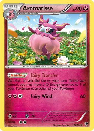 Aromatisse 093/146 [XY Base Set]  - Reverse Holofoil