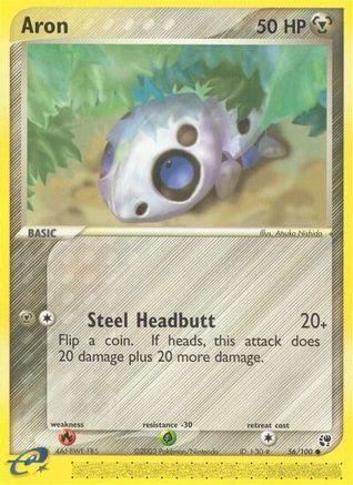Aron 056/100 [Sandstorm]  - Reverse Holofoil