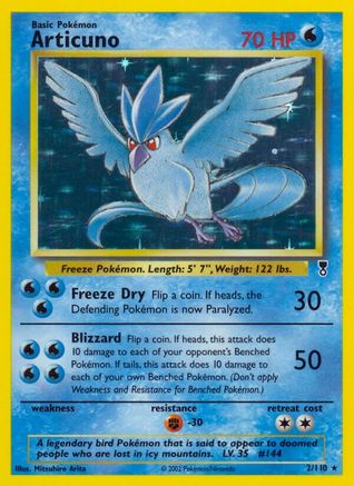 Articuno 002 [Legendary Collection]  - Reverse Holofoil