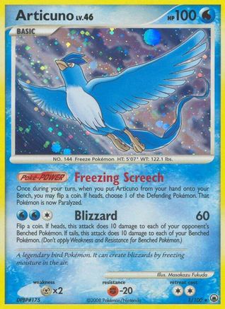 Articuno 001 [Majestic Dawn]  - Holofoil