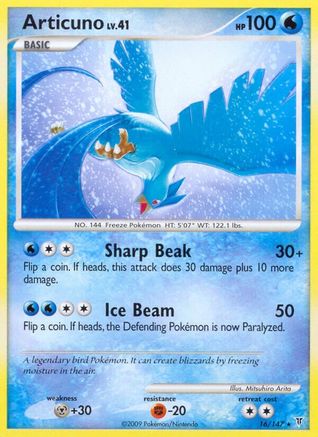 Articuno (16) 016 [Supreme Victors]  - Reverse Holofoil