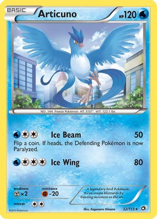 Articuno 032/113 [Legendary Treasures]  - Holofoil