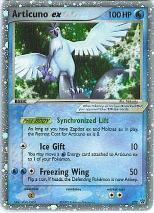 Articuno ex 032/40 [Nintendo Promos]  - Holofoil
