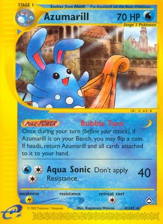 Azumarill 004 [Aquapolis]