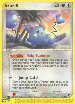 Azurill 031/100 [Sandstorm]
