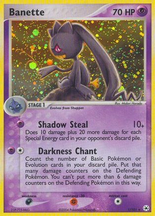 Banette 001  - Holofoil